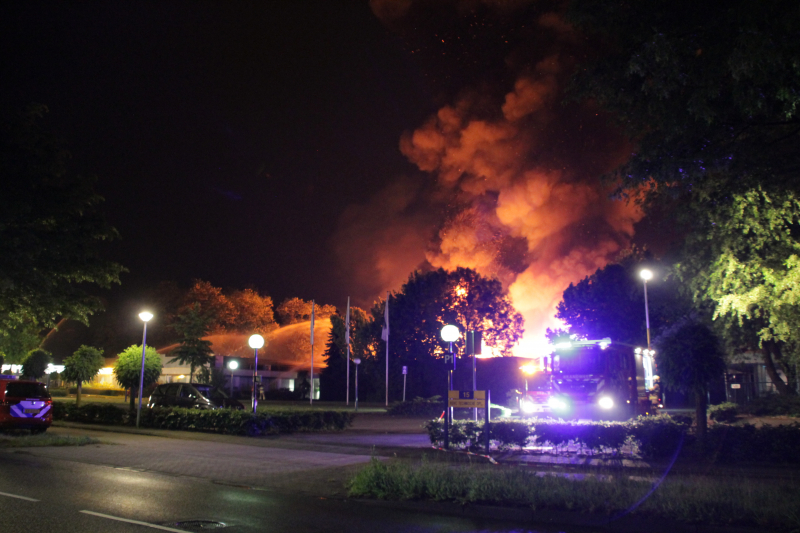 Uitslaande brand bij ROVC