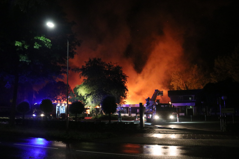 Uitslaande brand bij ROVC