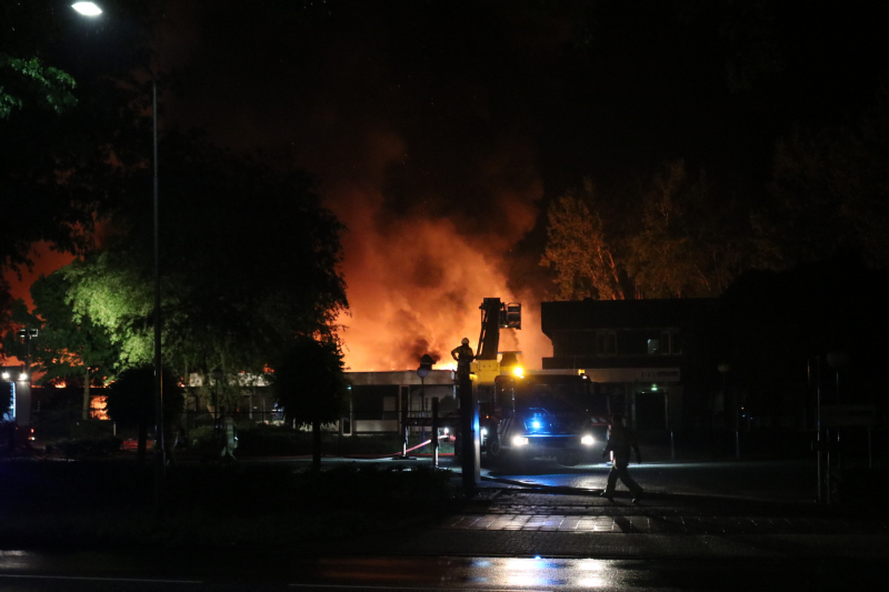 Uitslaande brand bij ROVC