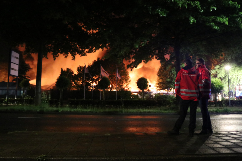 Uitslaande brand bij ROVC