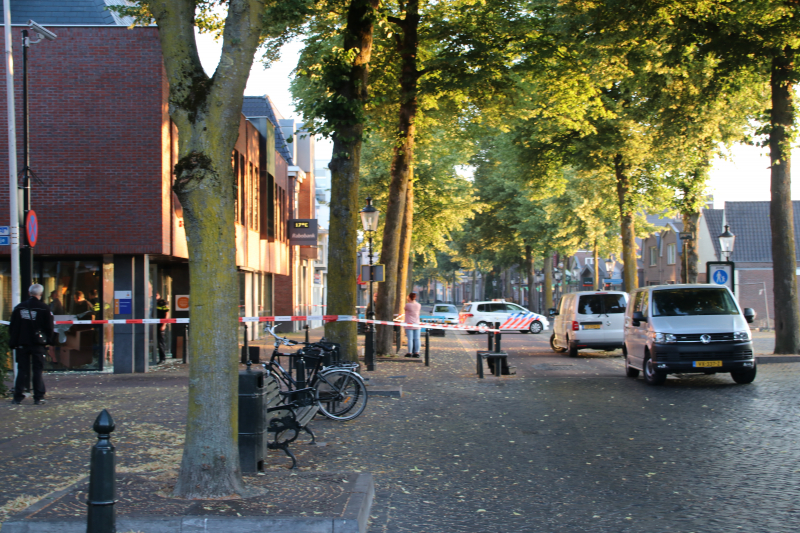 Harde knallen bij plofkraak Rabobank