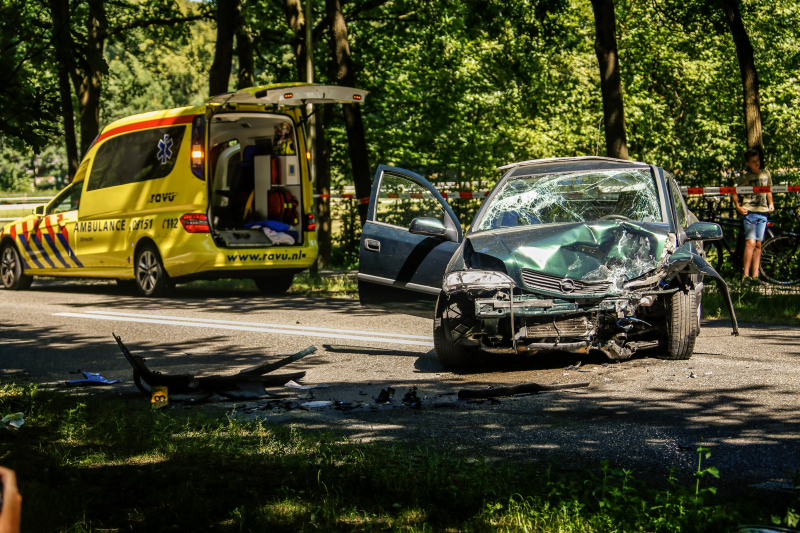 Meerdere gewonden na frontale aanrijding