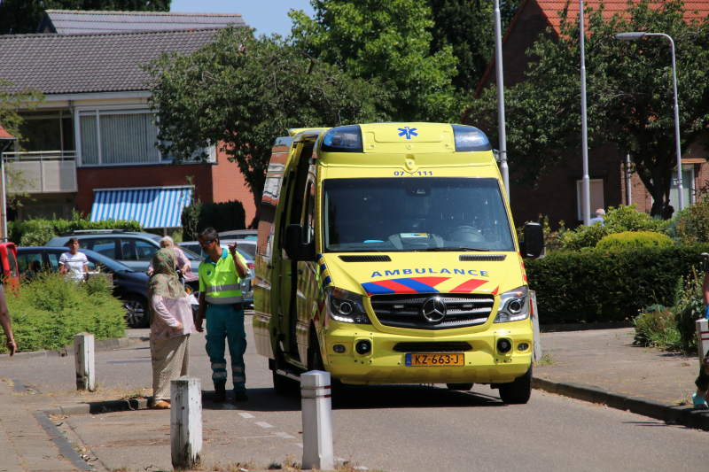 Kledingkast in brand