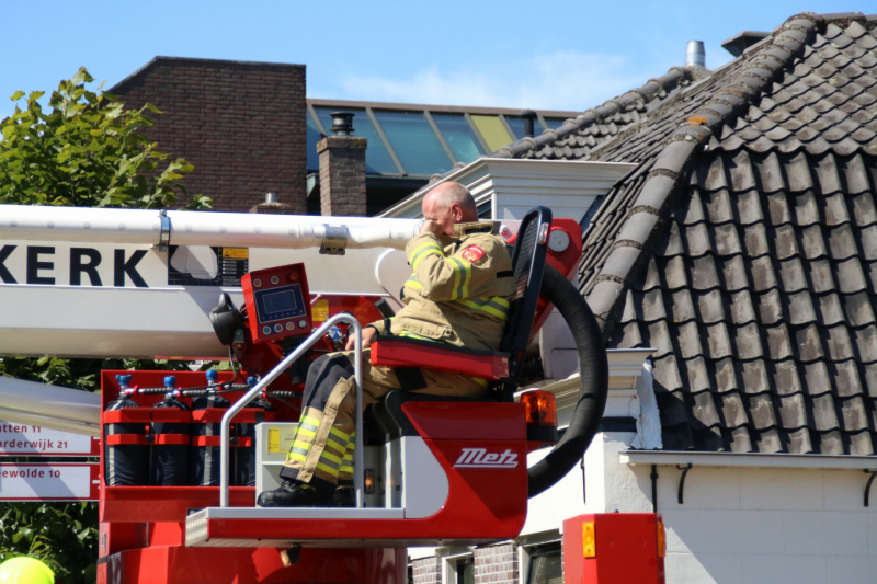 Brand in schuur van Geurts Tweewielers