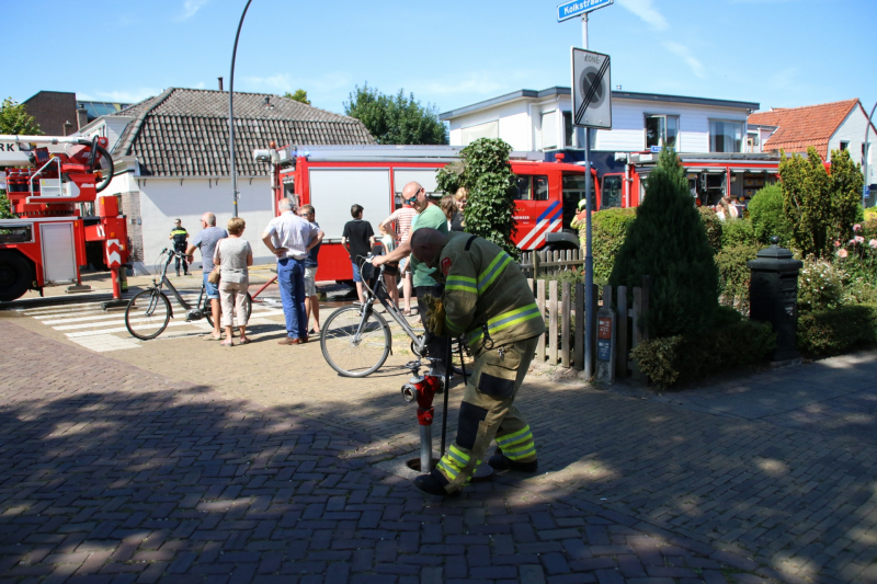 Brand in schuur van Geurts Tweewielers