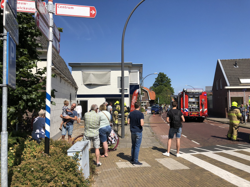 Brand in schuur van Geurts Tweewielers