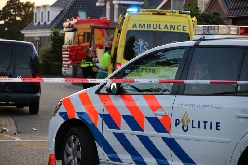 Fietser ernstig gewond bij aanrijding