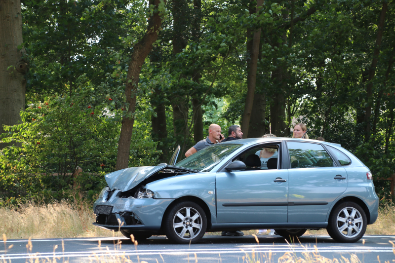 Schade bij kop-staartbotsing