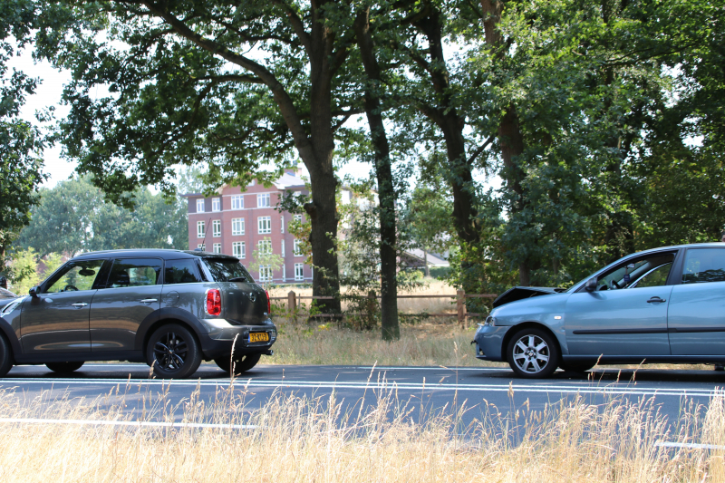 Schade bij kop-staartbotsing