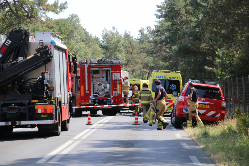 Zwaargewonden na frontale aanrijding