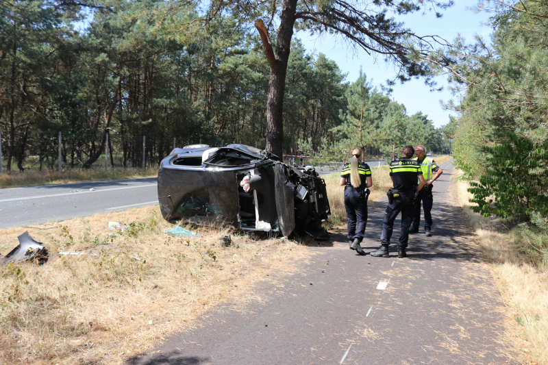 Zwaargewonden na frontale aanrijding