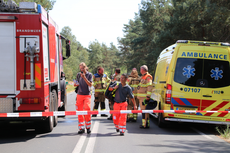 Zwaargewonden na frontale aanrijding