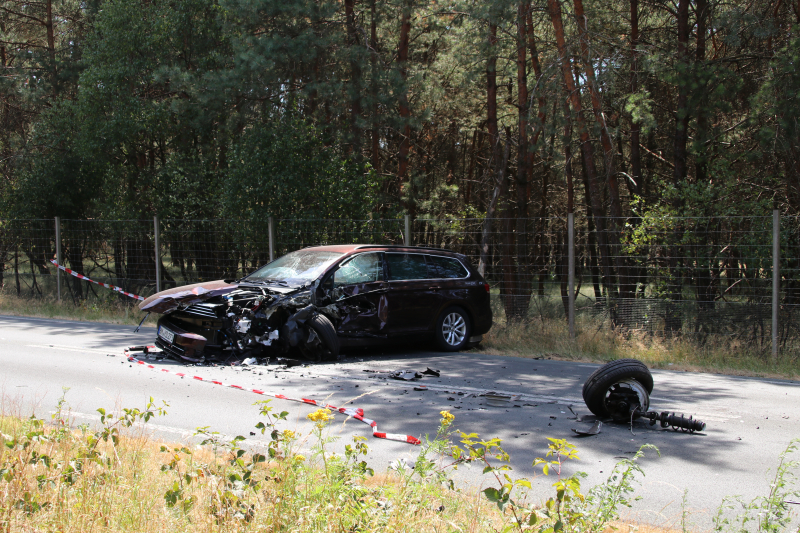 Zwaargewonden na frontale aanrijding