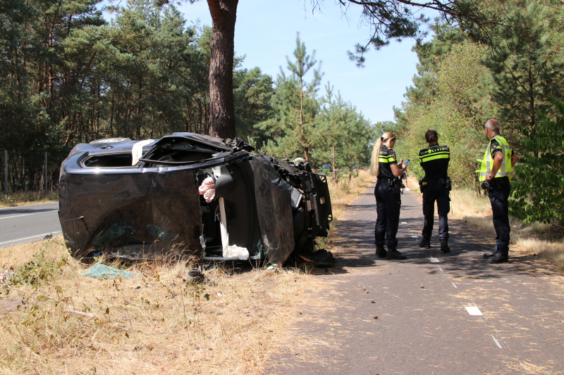 Zwaargewonden na frontale aanrijding