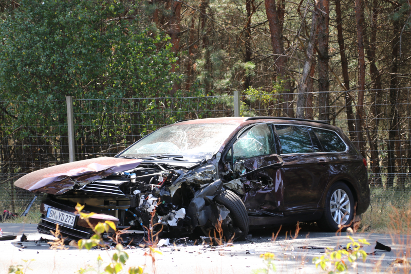 Zwaargewonden na frontale aanrijding