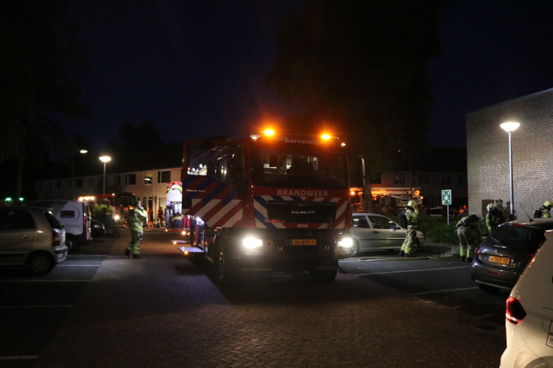 Appartementencomplex ontruimd bij brand