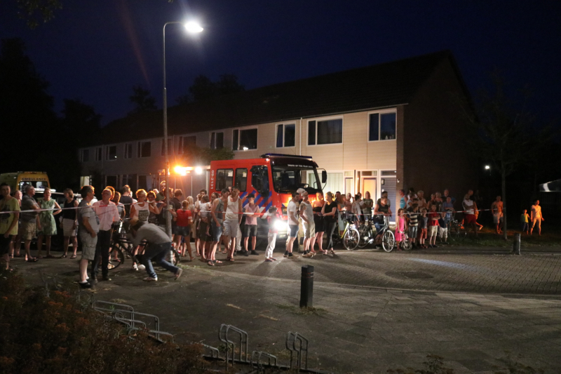 Appartementencomplex ontruimd bij brand