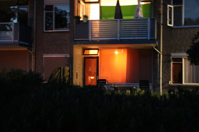 Appartementencomplex ontruimd bij brand