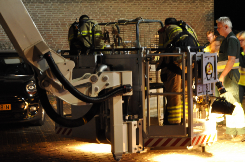 Appartementencomplex ontruimd bij brand