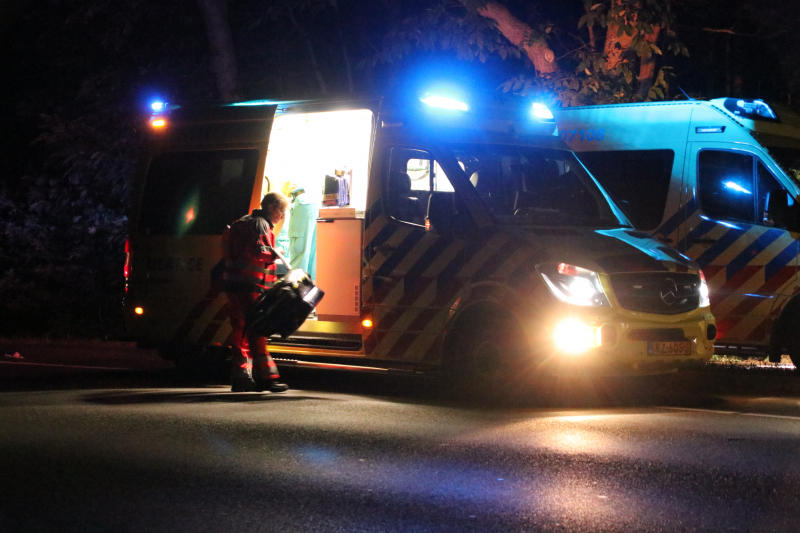 Scooterrijder zwaargewond na eenzijdig ongeval