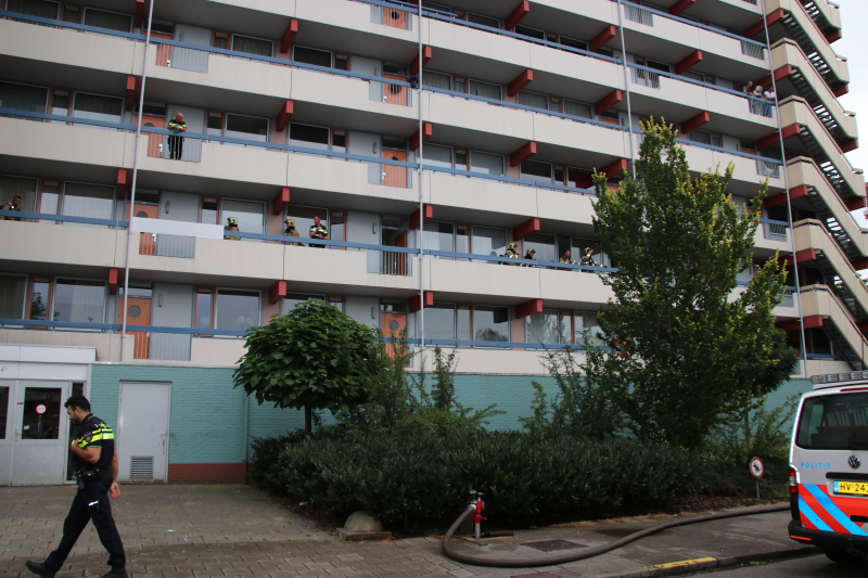 Kortsluiting mogelijke oorzaak van brand in flat