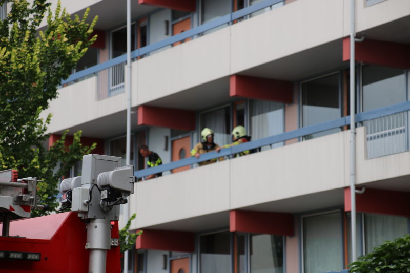 Kortsluiting mogelijke oorzaak van brand in flat