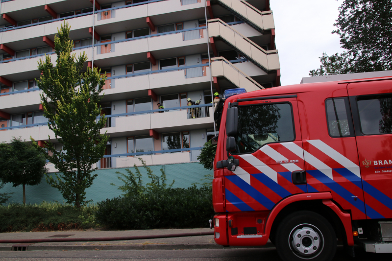 Kortsluiting mogelijke oorzaak van brand in flat