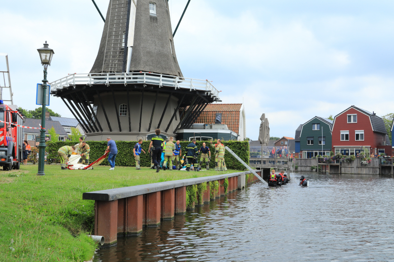 Drenkeling overleden in ziekenhuis
