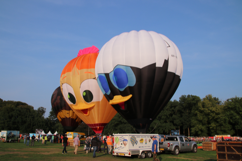 Fantastisch weer en grote drukte bij het BallonfiÃ«sta