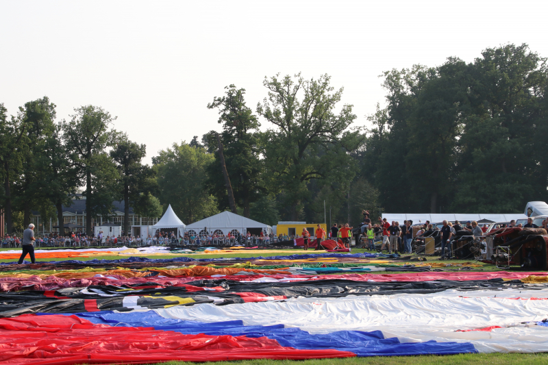 Fantastisch weer en grote drukte bij het BallonfiÃ«sta