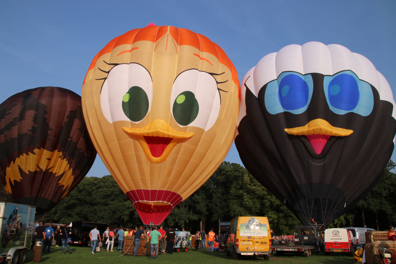 Fantastisch weer en grote drukte bij het BallonfiÃ«sta