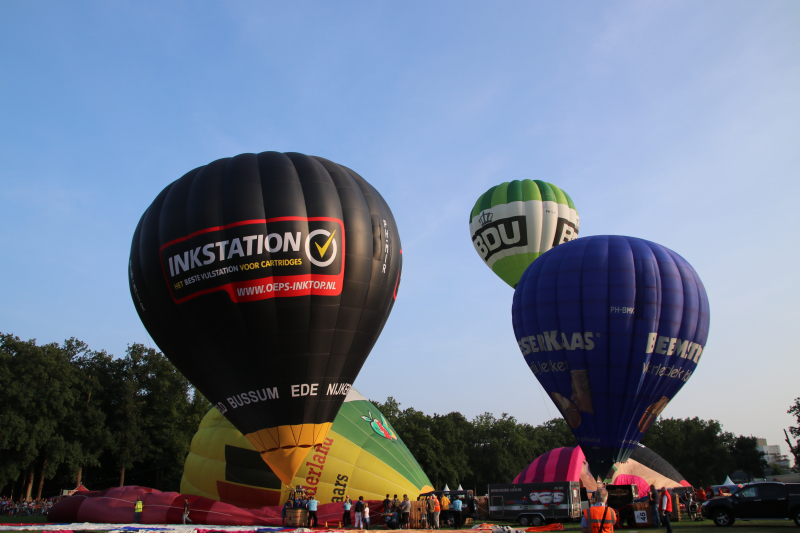 Fantastisch weer en grote drukte bij het BallonfiÃ«sta