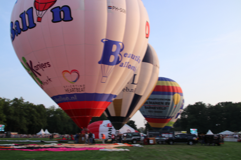Fantastisch weer en grote drukte bij het BallonfiÃ«sta