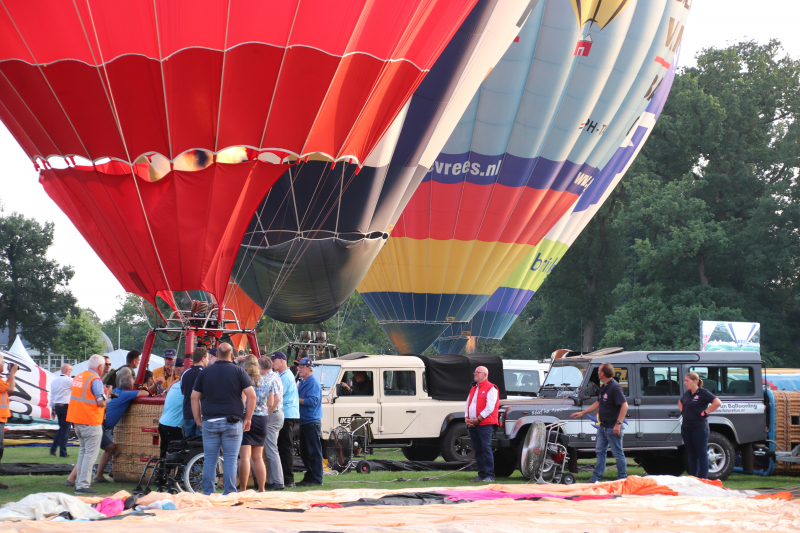 Fantastisch weer en grote drukte bij het BallonfiÃ«sta