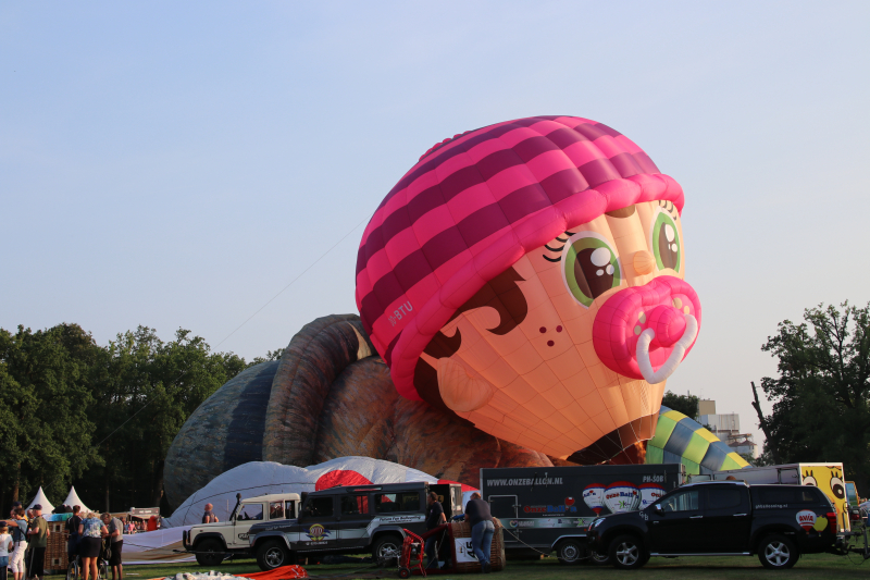 Fantastisch weer en grote drukte bij het BallonfiÃ«sta