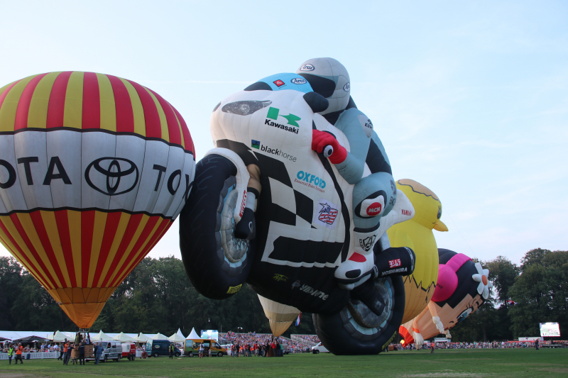 Fantastisch weer en grote drukte bij het BallonfiÃ«sta