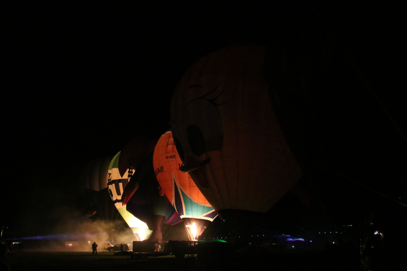 Fantastisch weer en grote drukte bij het BallonfiÃ«sta