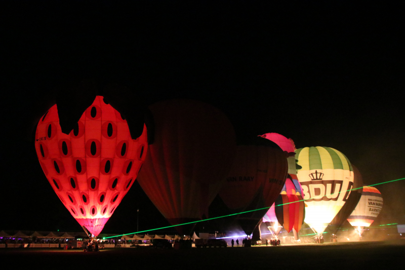 Fantastisch weer en grote drukte bij het BallonfiÃ«sta