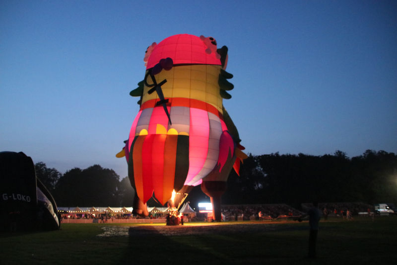 Fantastisch weer en grote drukte bij het BallonfiÃ«sta