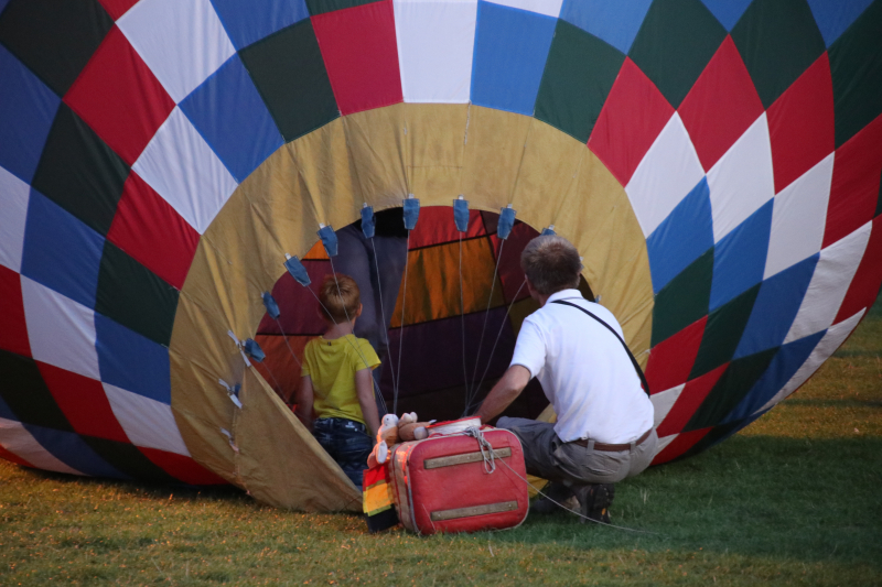 Fantastisch weer en grote drukte bij het BallonfiÃ«sta