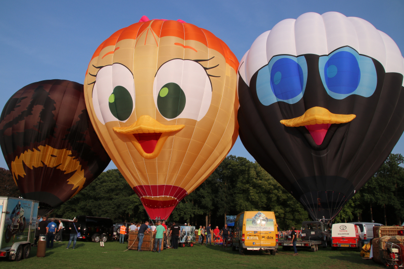 Fantastisch weer en grote drukte bij het BallonfiÃ«sta