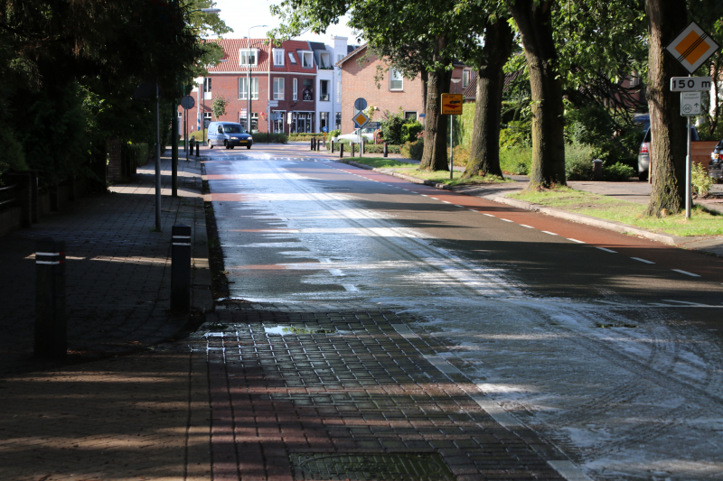 Brandstofspoor zorgt voor meerdere glijpartijen