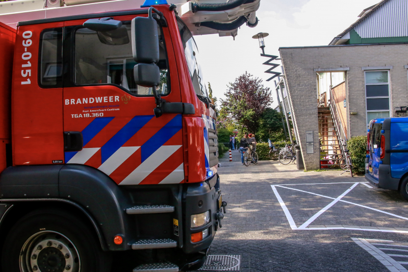 Veel rook bij zolderbrand