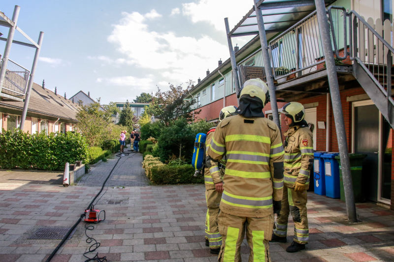 Veel rook bij zolderbrand