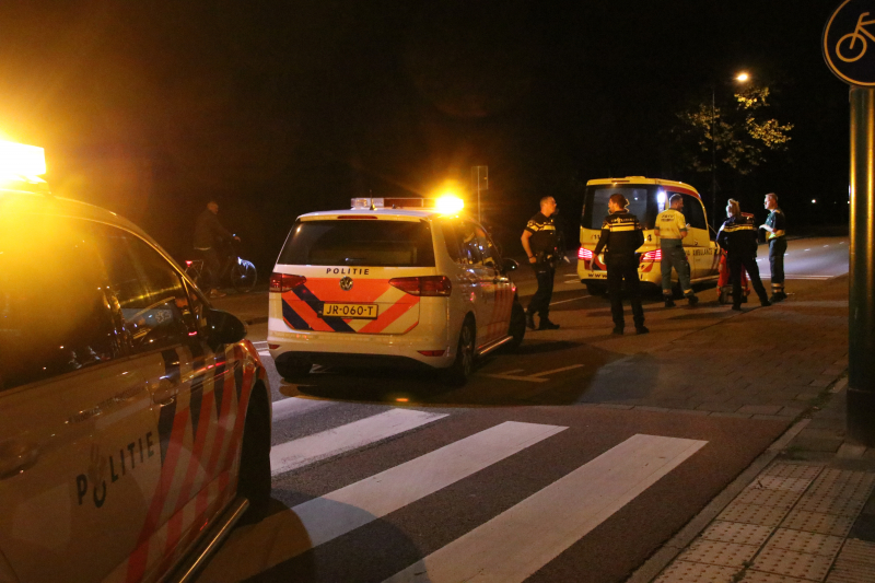 Fietser zwaargewond bij valpartij