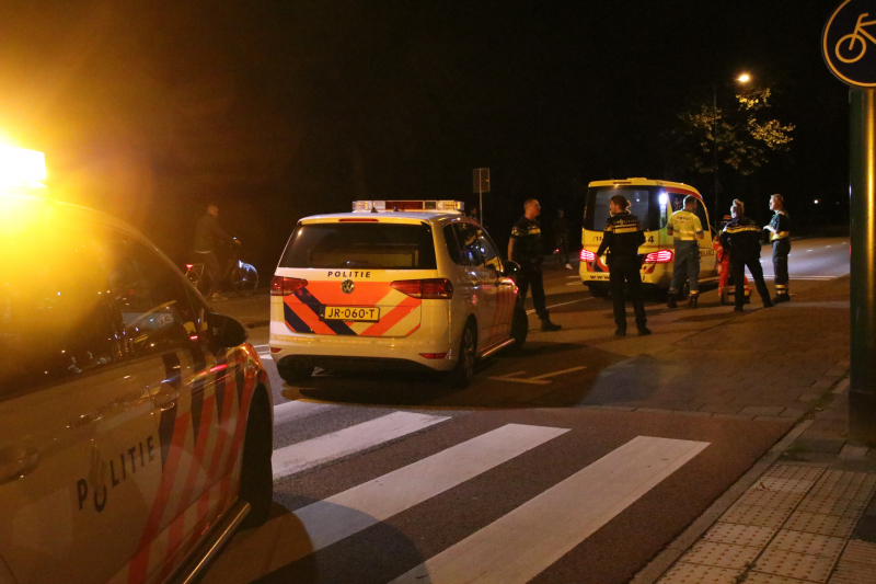 Fietser zwaargewond bij valpartij