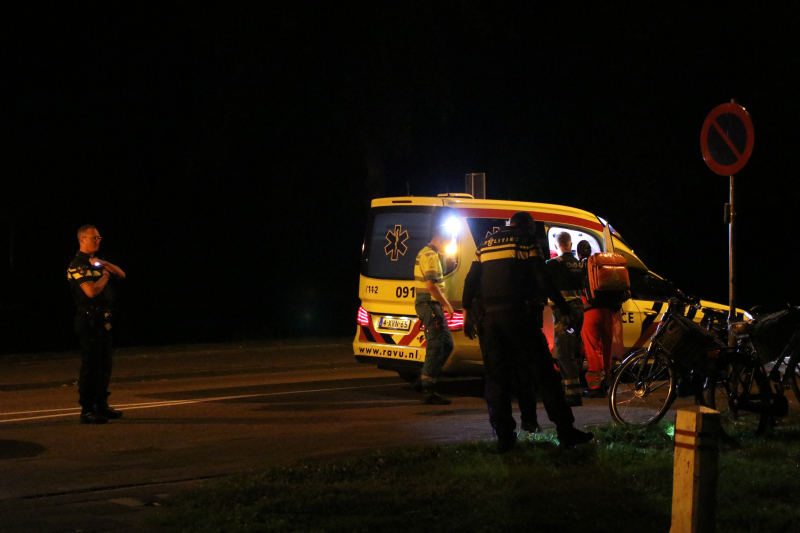 Fietser zwaargewond bij valpartij
