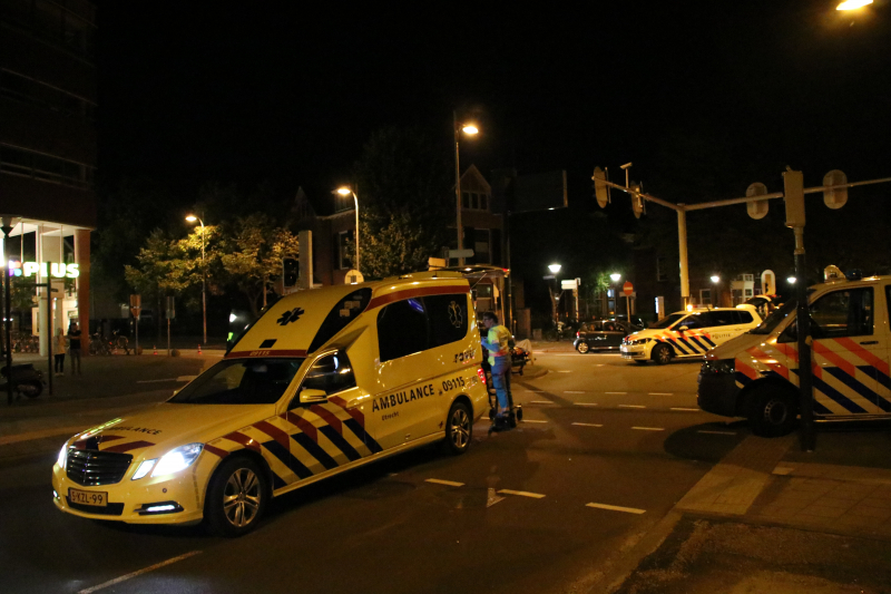 Fietser aangereden op oversteekplaats