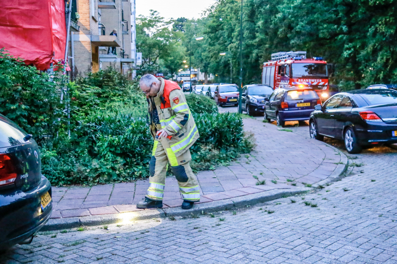 Voorbijgangers ruiken gaslucht