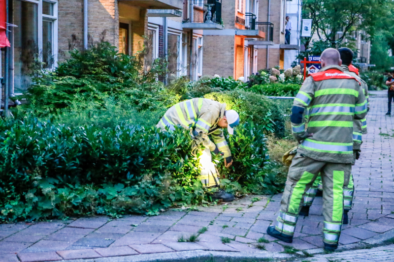 Voorbijgangers ruiken gaslucht